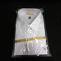 Roundtree & Yorke Men's Purple and White Pin Stripped Dress Shirt Size 20/34 Big image number 1