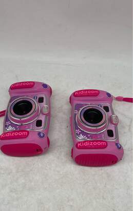 Lot Of 2 VTech Kidizoom Duo Compact Digital Cameras Not Tested E-0503271-C alternative image