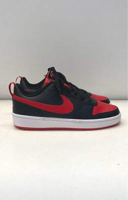 Nike Red, Black Sneaker Casual Shoe Teens 8.5