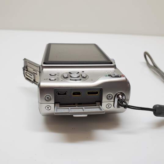 Panasonic Lumix DMC-TZ5 10x Optical Zoom Digital Camera Silver Untested image number 2