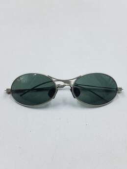 Ray-Ban Silver Oval Sunglasses