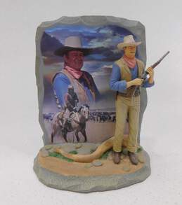 John Wayne Western Legend American Hero Cowboy Bradford Exchange Statue