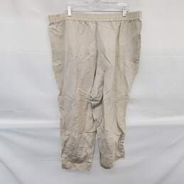 Madewell Beige Stretch Pants Size 3X alternative image
