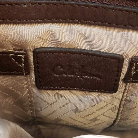 Cole Haan Leather Shoulder Bag Oxblood image number 5