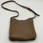 Womens Brown Floral Swing Pack Adjustable Strap Inner Pockets Crossbody Bag image number 2