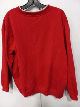Vintage Coca Cola Polar Bear Women's Red Sweatshirt Size XL alternative image