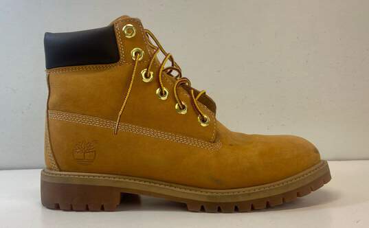 Timberland Men's Brown Leather Work Boots Sz. 6 image number 1