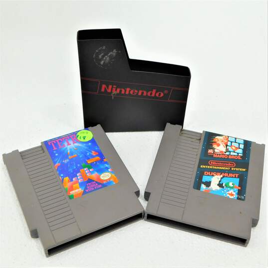 Nintendo NES With 4 Games Includes Tetris image number 13