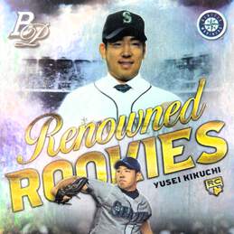 2019 Yusei Kikuchi Bowman Platinum Rookie Seattle Mariners alternative image