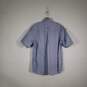 Mens Regular Fit Short Sleeve Collared Button-Up Shirt Size Medium image number 2