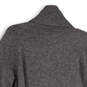 NWT Womens Gray Knitted Long Sleeve Turtle Neck Pullover Sweater Size Large image number 4