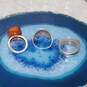 Assortment of 3 Sterling Silver Rings (Sizes 6.5 - 7.75) - 22.8g image number 4