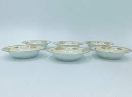 Vintage Noritake China Mayfield Set of 6 Rim Dessert Fruit Bowls