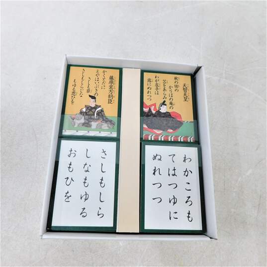 Ogura Hyakunin Isshu Japanese Poet Card Game image number 2