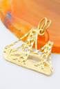 14k Yellow Gold Golden Gate Bridge Etched Charm 1.9g image number 2