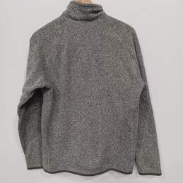 Patagonia Men's Gray Better Sweater 1/4 Zip Size M alternative image