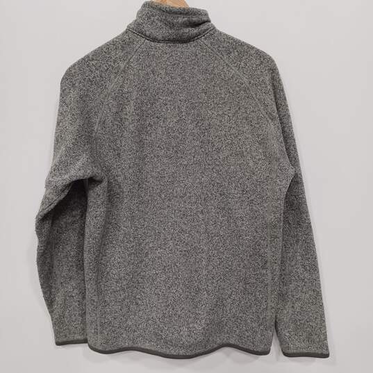Patagonia Men's Gray Better Sweater 1/4 Zip Size M image number 2