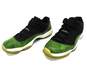 Jordan 11 Retro Low Green Snakeskin Men's Shoes Size 11 COA image number 2