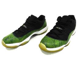 Jordan 11 Retro Low Green Snakeskin Men's Shoes Size 11 COA alternative image