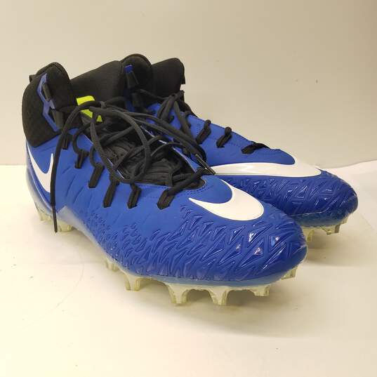 Nike Cleats Blue Mens Size 17 image number 4
