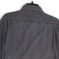 NWT Mens Gray Denim Spread Collar Long Sleeve Button Up Shirt Size 39/40 image number 4