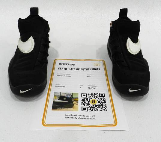 Nike Shake N'Destrukt Black White Men's Shoes Size 8 image number 1