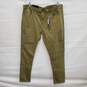 NWT Jachs New York MN's Olive Army Green Cotton Blend Pants Size 36x 30 image number 1