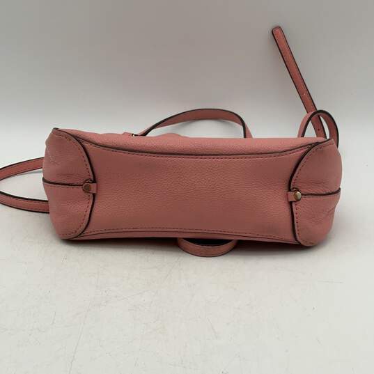 Kate Spade Womens Pink Adjustable Strap Triple Compartment Shoulder Bag Purse image number 3