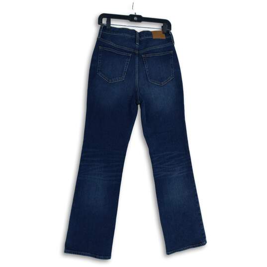 NWT J. Crew Mens Blue Denim Medium Wash 5-Pocket Design Straight Leg Jeans Sz 27 image number 2
