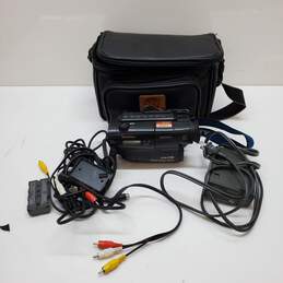 Sony Handycam CCD-TR500 Black 10x Variable Optical Zoom Camcorder with Bag & Extras
