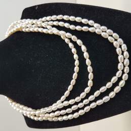 Endless FW Pearl 72in Necklace 60.0g