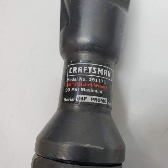 Craftsman Air Drive System Impact Wrench Ratchet Air Hammer in Case Untested image number 6