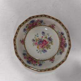 Finest French Floral Ivory China Candy Dish Bowl alternative image
