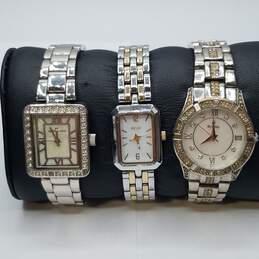 Bulova 10k Roll GP, Anne Klein, Relic Plus Brands Ladies Dress Stainless Steel Quartz Watch Collection alternative image
