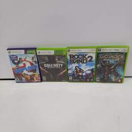 Bundle of 4 Various Xbox 360 Video Games