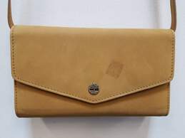 Timberland RFID Tan Nubuck Leather Trifold Small Slim Crossbody Wallet alternative image