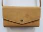 Timberland RFID Tan Nubuck Leather Trifold Small Slim Crossbody Wallet image number 2