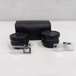 Albinar Wide Angle and Telephoto Camera Lenses in Case