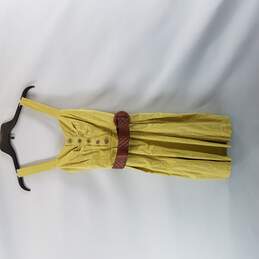 Charlotte Russe Women Dress M Yellow