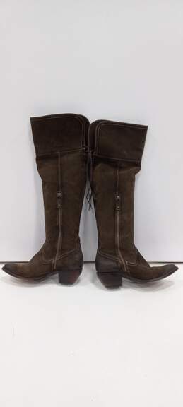 Frye Women's Brown Suede Boots Size 8 alternative image