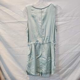 Francesca's Harper Chambray Full Button Tank Top Dress Women's Size S NWT alternative image