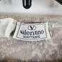Valentino Women Grey Knitted Short Sleeve Top M image number 3