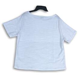 J. Crew Womens White Short Sleeve Round Neck Pullover T-Shirt Size XL alternative image
