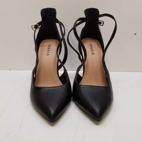 Torrid Pointed Toe Ankle Strap Stiletto US 8.5 image number 3
