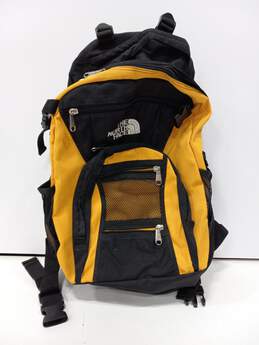The North Face Yellow & Black Backpack