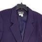 NWT Womens Purple Long Sleeve Notch Lapel One Button Blazer Size 18 image number 3
