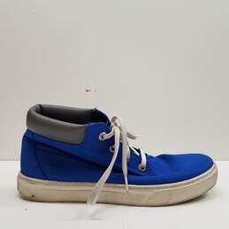 Timberland Canvas Chukka Sneakers Blue 9.5