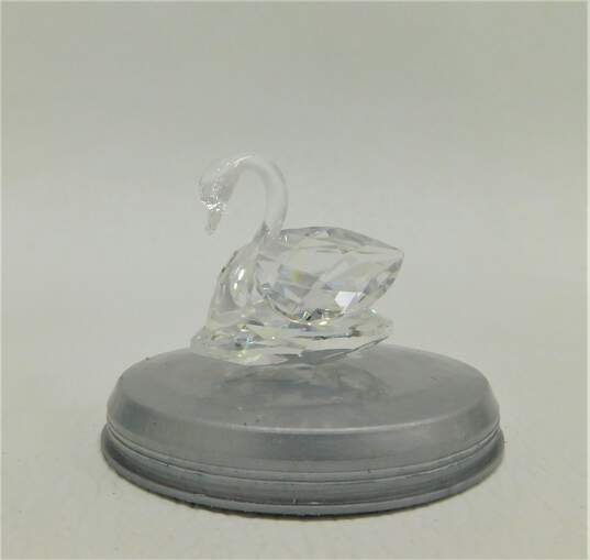 Swarovski Crystal Swan Miniature Figurines IOB image number 3
