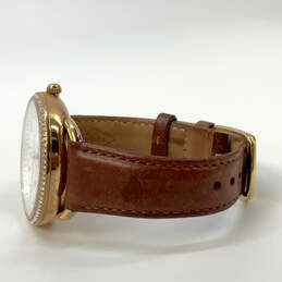 Designer Fossil Tailor ES4422 Brown Rhinestone White Dial Quartz Wristwatch alternative image