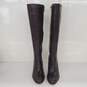 Coach Remi Semi Matte Calf Chestnut Women's Heeled Boots Size 6M w/ BOX image number 2